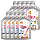 Kit 10L Óleo Lubrificante de Motor Shell 100% Sintético Helix Ultra 5w30 ECT C2 Gasolina e Diesel