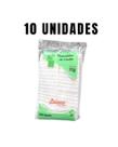 Kit 10pac Algodão Quadradinho Sussex Macio E Absorvente 95g