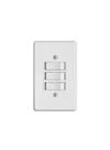 Kit 10PC Conj Placa 4x2 Stylus Inter 3 Tcla Simp Para 10a 250v - Ilum