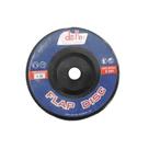Kit 10PÇ Disco Flap 7 X7/8 Gr80 Performance 120 Aletas - Dis-Flex