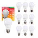 Kit 10PC Lâmpada de Led Superled 12w 6500k Branca Fria E27 Bivolt Ourolux