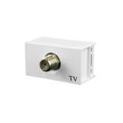 Kit 10PC Modulo Tomada Antena de Tv - Slim Kit 10PC Modulo Tomada Antena de Tv - Slim