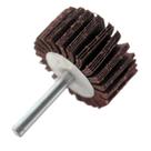 Kit 10PC Roda de Lixa Grao 80 50x25 Haste 6.3mm - Dis-Flex