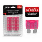 Kit 10pçs Fusível Lâmina Automotivo Universal 4A Kit 10pçs Fusível Lâmina Automotivo Universal 4A