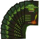 Kit 10pçs Luz Química Star Light Visibilidade 30m Para Pesca 3.0 25mm Maruri