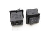 Kit 10pçs - Mini Chave Gangorra Kcd11-101 2t L/d 3a 250v Cor Preto Kit 10pçs - Mini Chave Gangorra Kcd11-101 2t L/d 3a 250v Cor Preto