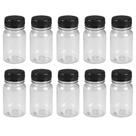 Kit 10un. Frascos 80ml Plastico com Tampa Rosqueavel Ar15 Sport