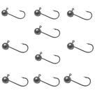 Kit 10un matadeira anzol jig head n2 de 10g cada