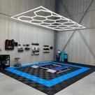 KIT 10UN PISO ESTRADO MODULAR GARAGEM AUTOMOTIVO 33x33