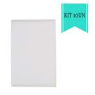KIT 10un Placa Cega 4x2 Liz Branca Tramontina KIT 10un Placa Cega 4x2 Liz Branca Tramontina