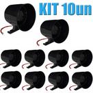 KIT 10un Sirene para Alarme Piezo 1 Tom 120Db Alta Potência