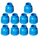 Kit 10und Adaptador de Redução PN125 Soldável BSA 75mm X 2" p/ Irrigação Durável Alta Vedação