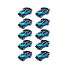 Kit 10x Brinquedo carrinho Camionete 4x4 propulsão - AP TOYS