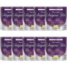 Kit 10X Colágeno Skin - 300g Abacaxi com Hortelã - Sanavita Kit 10X Colágeno Skin - 300g Abacaxi com Hortelã - Sanavita
