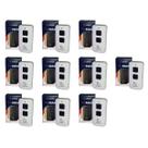 Kit 10x controle remoto transmissor tx max branco garen Kit 10x controle remoto transmissor tx max branco garen