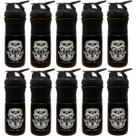 Kit 10X Coqueteleira Built 2 Last - 760ml Preto - BodyAction