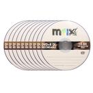 Kit 10x de mídia DVD+R Dual Layer Slim 8.5GB 1X-8X 50231-4 no Estojo Slim