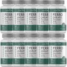 Kit 10X Ferro Quelato Bisglicinato - 60 Comprimidos - Lauton Nutrition Kit 10X Ferro Quelato Bisglicinato - 60 Comprimidos - Lauton Nutrition