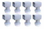 Kit 10x Lnbf Universal Ku Duplo Twin Imagevox