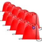 Kit 10x Mochilas tipo Saco Gym Sack em TNT Premium 37x41cm Cute TopGet Kit 10x Mochilas tipo Saco Gym Sack em TNT Premium 37x41cm Cute TopGet
