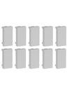 Kit 10x Modulo Cego Cor Aluminio Orion Schneider S70866174