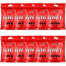 Kit 10X Nutri Whey Protein - 907g Refil Chocolate - IntegralMédica