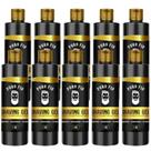 Kit 10x Shaving em Gel de Barbear Mentolado Puro Fio 1kg - Profissional, Barba Suave Sem Irritação