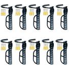 Kit 10x suporte parede bicicleta bike vertical gancho fixo