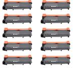 Kit 10x Toner Tn660 Dcpl2520dw 2540dw Hll2300d 2305w 2320d