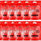 Kit 10X Whey 100% Pure - 1800g Refil Chocolate - IntegralMédica