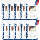 Kit 10X Whey Protein Zero Lactose All Natural - 900g Refil Cappuccino - NewNutrition