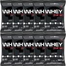 Kit 10X Whey Turbo - 907g Refil Morango - Black Skull