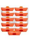 Kit 11 Caixa Luz Suporte P/ Laje Octogonal 27, 30cm Plasled