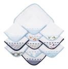 Kit 11 Fraldinhas de Boca Bebê Babete Pano de Boca - Mãe e Filho Enxovais