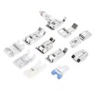 Kit 11 Pés Calcadores Sapata Para Máquina De Costura Doméstica Kit 11 Pés Calcadores Sapata Para Máquina De Costura Doméstica