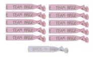 Kit 11 Pulseiras Despedida De Solteira Team Bride Papilloo