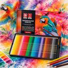 Kit 12 24 36 72 Lápis Aquarela Profissional Com Estojo Completo Para Desenho Ilustração e Pintura Artística - Kit 12 24 36 72 Lápis Aquarela Profissional Com Estojo Completo Para Desenho Ilustração e Pintura Artística -