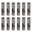 Kit 12 Adesivo Pu40 Profissional Selante Cola Parabrisa 400g