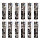 Kit 12 Adesivo Pu40 Profissional Selante Cola Parabrisa 400g