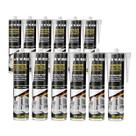 Kit 12 Adesivo Selante PU40 Multiuso Branco 360g/212ml W-MAX