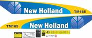 Kit 12 Adesivos UV Compatível Trator New Holland TM165 Kit 12 Adesivos UV Compatível Trator New Holland TM165