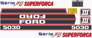 Kit 12 Adesivos Vinil UV Compatível Ford 5030 Super Força Kit 12 Adesivos Vinil UV Compatível Ford 5030 Super Força