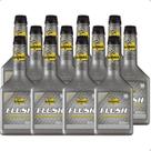 Kit 12 Aditivo Limpeza Motor Carter Bardahl Flush 500ml Cinza