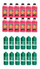 Kit 12 Agua Bi Desmineralizada + 12 Aditivos Concentrado Kit 12 Agua Bi Desmineralizada + 12 Aditivos Concentrado