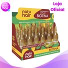 Kit 12 Ampolas de Tratamento Capilar Biotina Natuhair 10ml Contém 12 Unidades