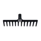 Kit 12 Ancinho de Aço 12 dentes 33cm sem Cabo - Volpato
