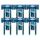 Kit 12 Aparelho de Barbear Descartável Barbeador 2 Lâminas Enox Expert