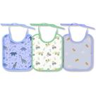 Kit 12 Babador Bebê Impermeável Bandana Com Forro PVC - Estampado Minasrey