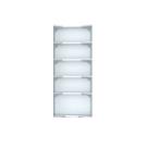 Kit 12 Bandejas Canto 202 FIT Farmacia 30/25 Branco Pe Branco