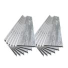 Kit 12 barras Forro Teto Leve Base de Polímero Pead Cement White 295cm X 25cm 0,7cm de Espessura Formaco Decor